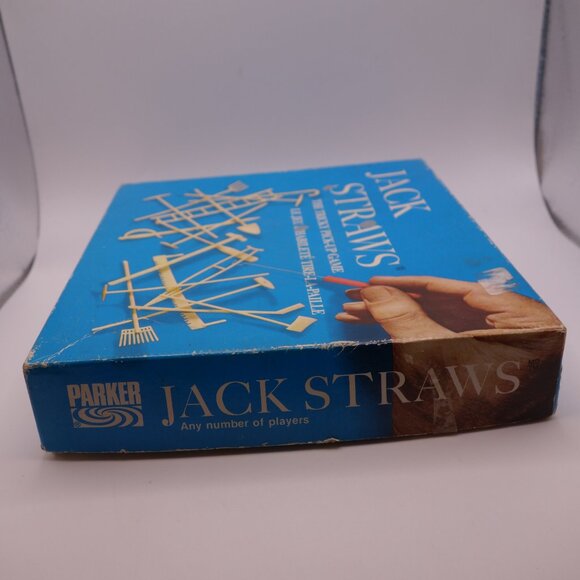 Vintage Parker Brothers Jack Straws The Tricky Pick Up Game No. A78 Ages 6-12 - Picture 3 of 16